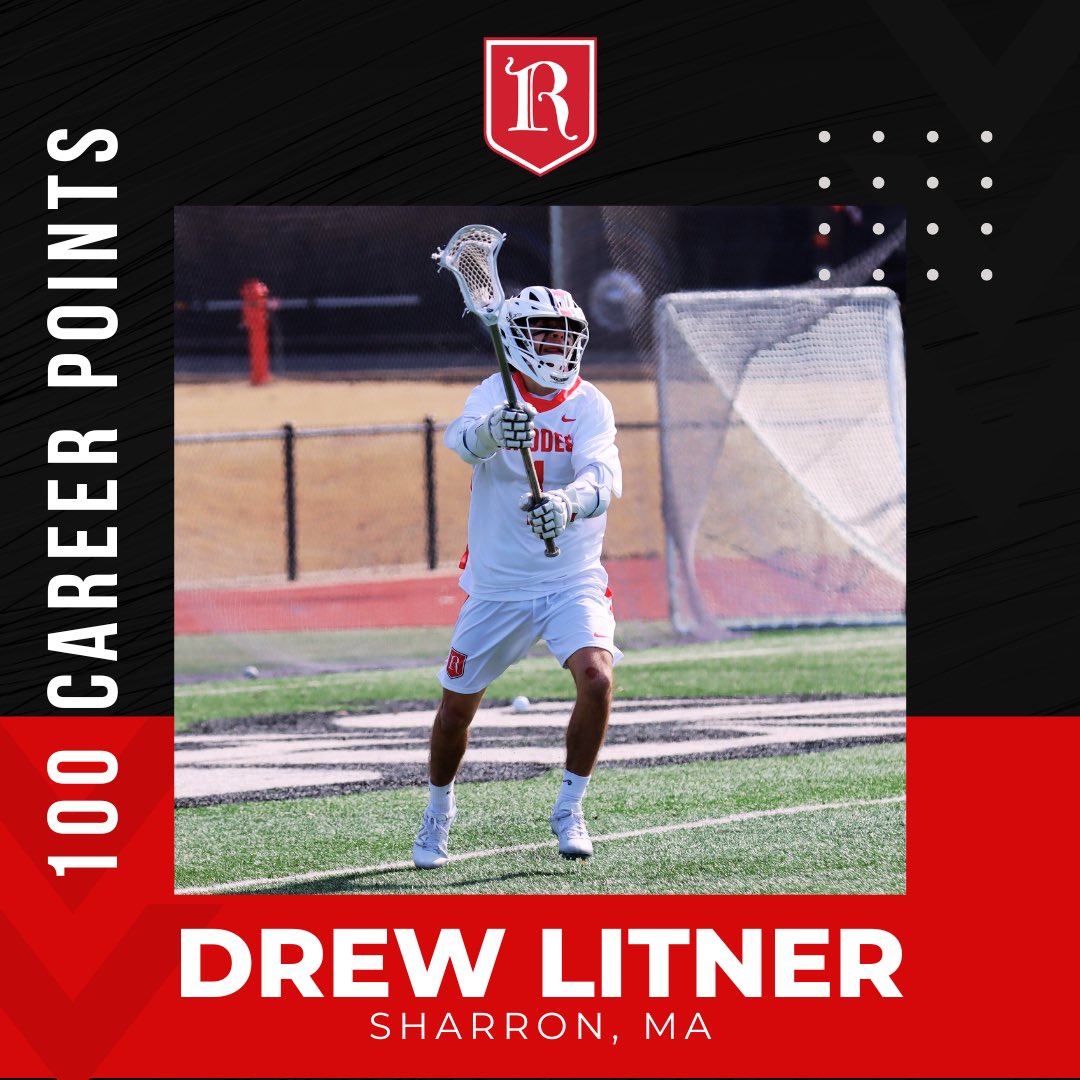 Congratulations to Drew Litner for eclipsing the 100 point mark for his career! Drew finished this year with 44 goals and 57 assists in his career.
