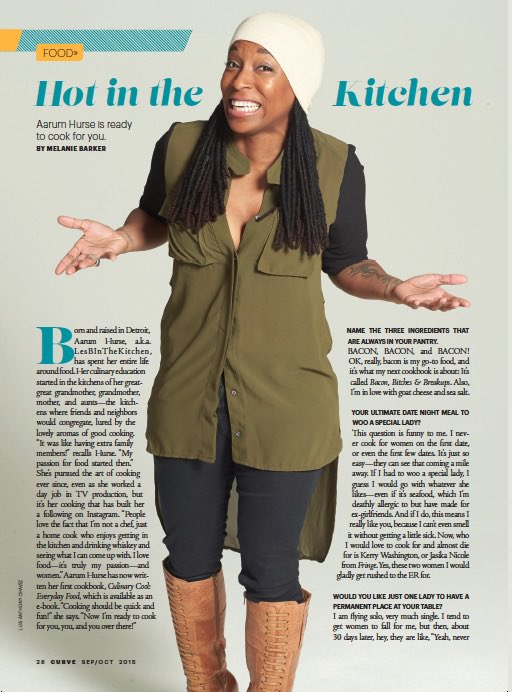 Now on Hulu & now watching  #AheadOfTheCurve I was in this magazine when I self-published my first cookbook. I’m not in the documentary 😂📕 #LesbianVisibilityWeek