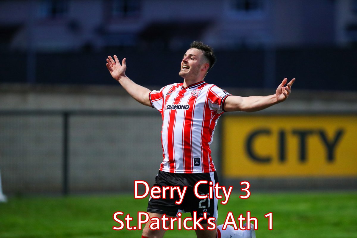 Listen: @derrycityfc respond to Friday nights defeat with resounding win against @stpatsfc audioboom.com/posts/8494325-…