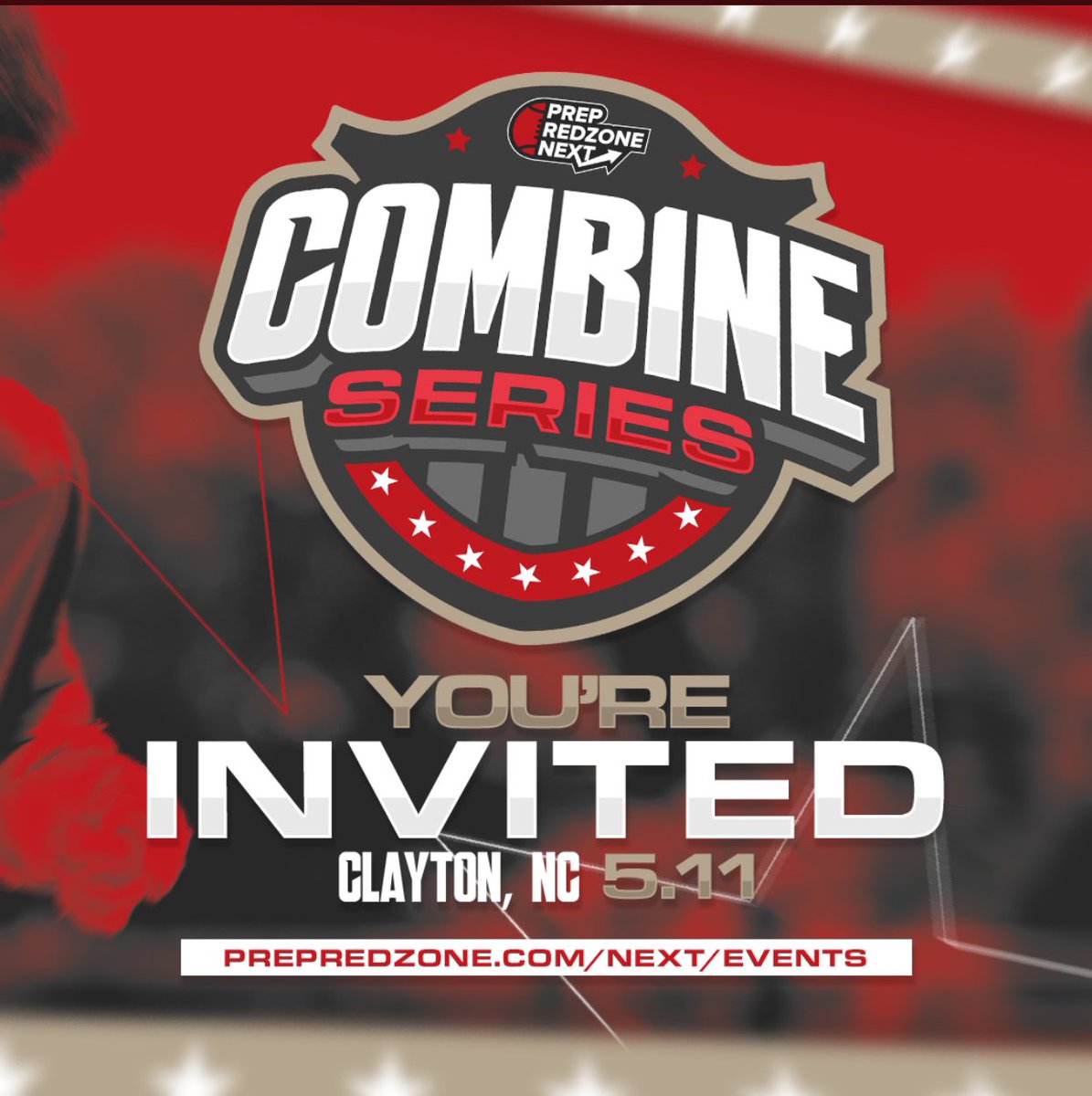 Thank you @PrepRedzone for the invite to NC Combine Series. Most of all thanks for the love and support. #Campseason #Grindseason #NoOffSeason @PrepRedzoneNC @AlPopsFootball @charlottepreps  @B_Quatro4  @CCDSFootball