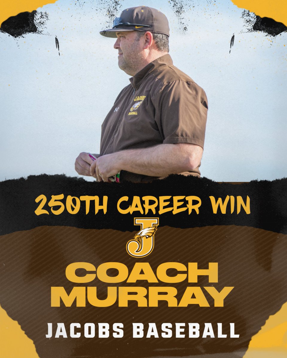 With @HDJBaseball 's victory over Palatine on Saturday, Coach Murray earned his 250th career win.  Congratulations on this acheivement, Coach!
