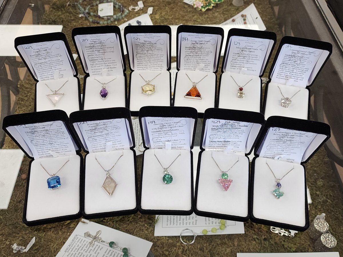 ✨ Unveiling the new additions to the Paul Jensen Signature Collection at Coyote Moon! Each sterling silver necklace is a handcrafted marvel, designed to be the ultimate symbol of love this Mother's Day. 🎁 #SignatureJewelry #MeaningfulStones #mothersday #UniqueGiftIdeas