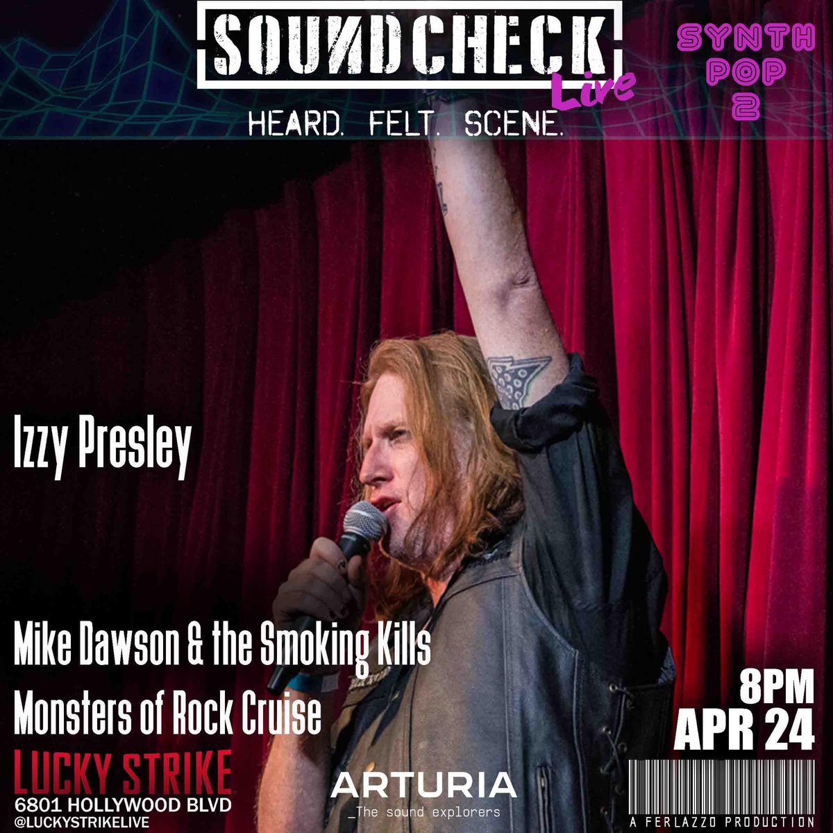 Wednesday night. Lucky Strike Live. Hollywood California. Soundtrack live. I’ll be there. You should too. Hey @ThatKevinSmith - your next chance to see the guy who should be in Twilight Of The Mallrats on stage….