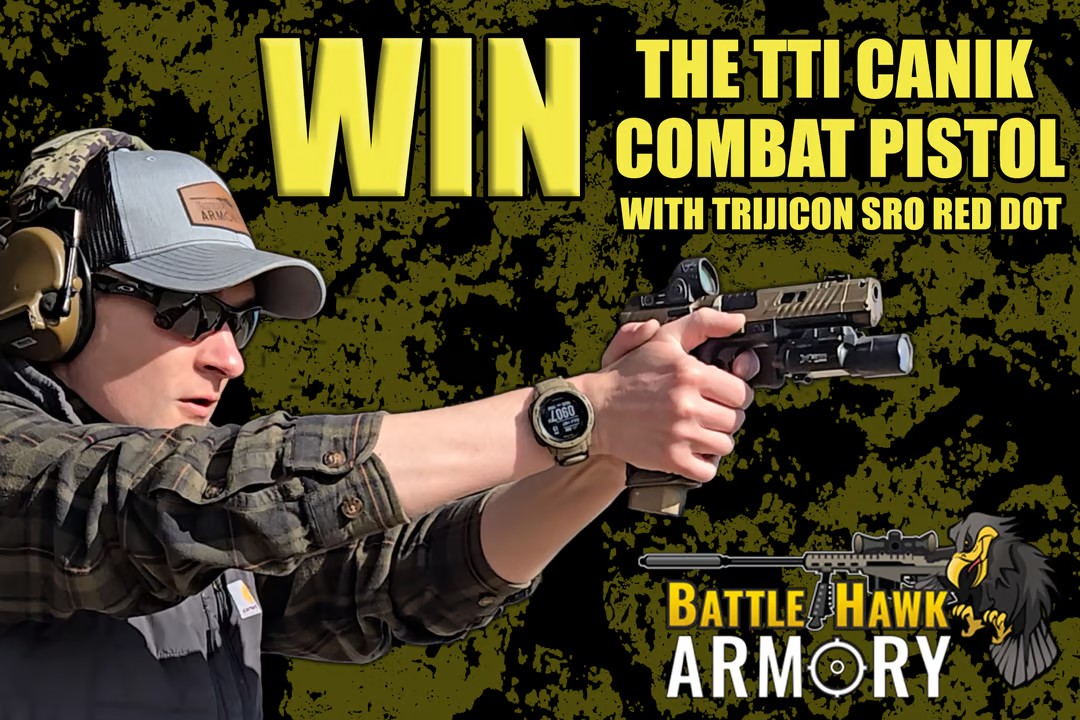 Win a Taran Tactical Canik Combat Pistol

Giveaway ends May 8th

Link in comment ⬇️

#gungiveaway #winagun #ItsTheGuns