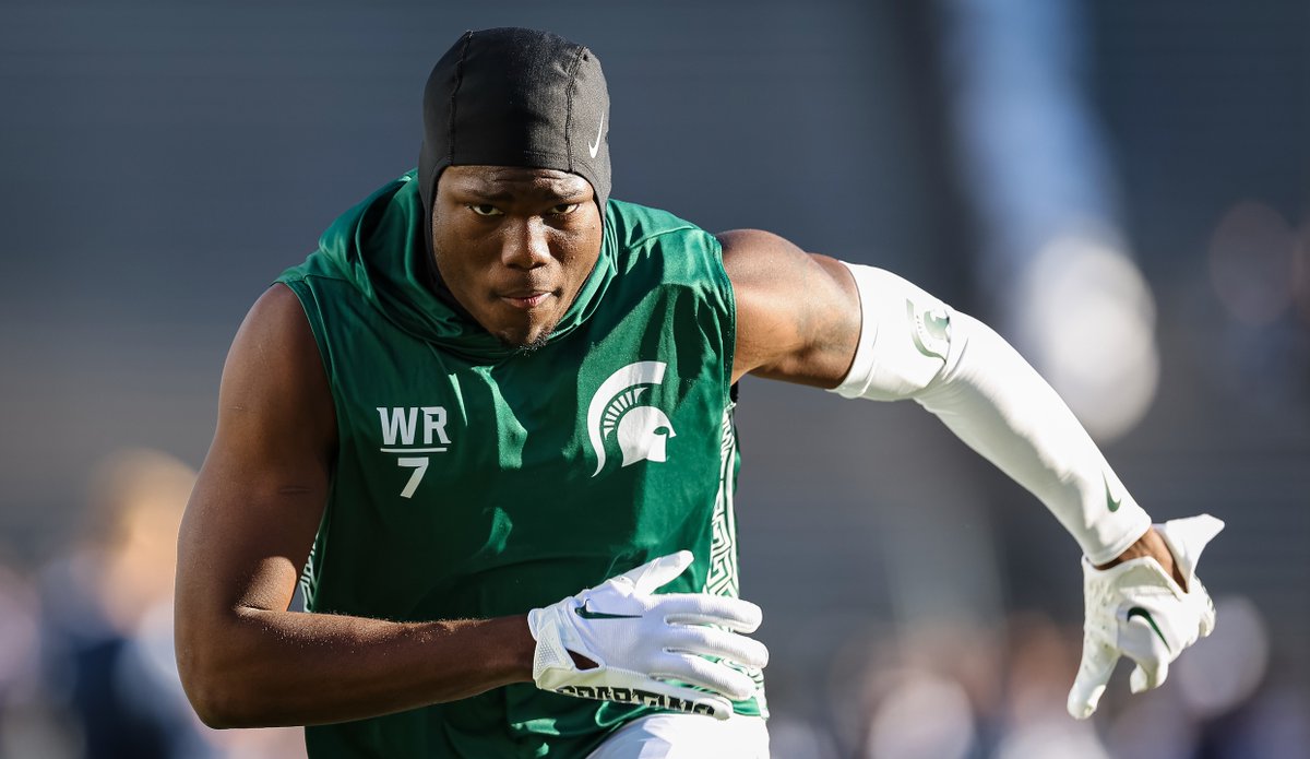 Michigan State WR Antonio Gates Jr. enters college football transfer portal: 247sports.com/article/michig…