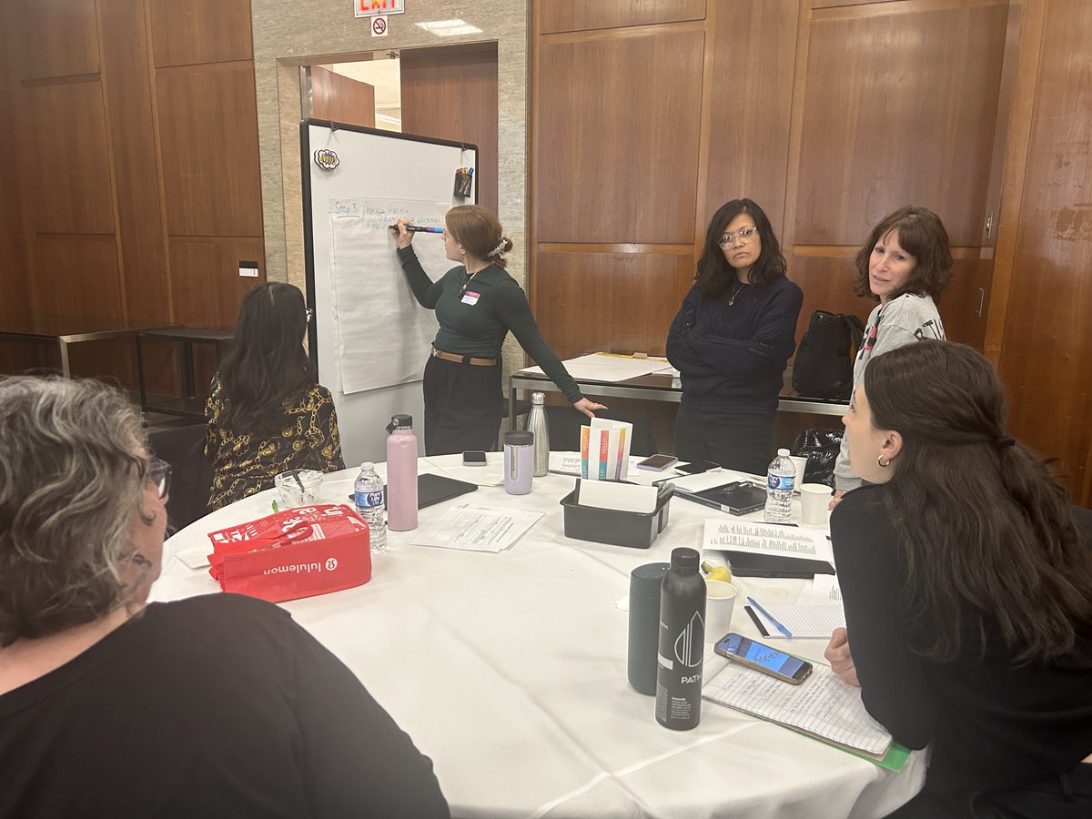 Thank you @Jamilla_Lyiscott for another engaging workshop for our staff! We came together to learn about how we can connect our #DEIB values to our work processes and culture. We're excited to see how these learnings will make a difference for our team and the schools we work in!