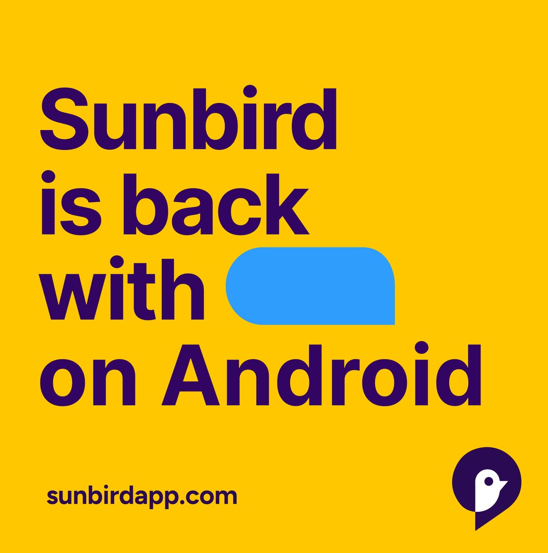 Sunbirdapp tweet media