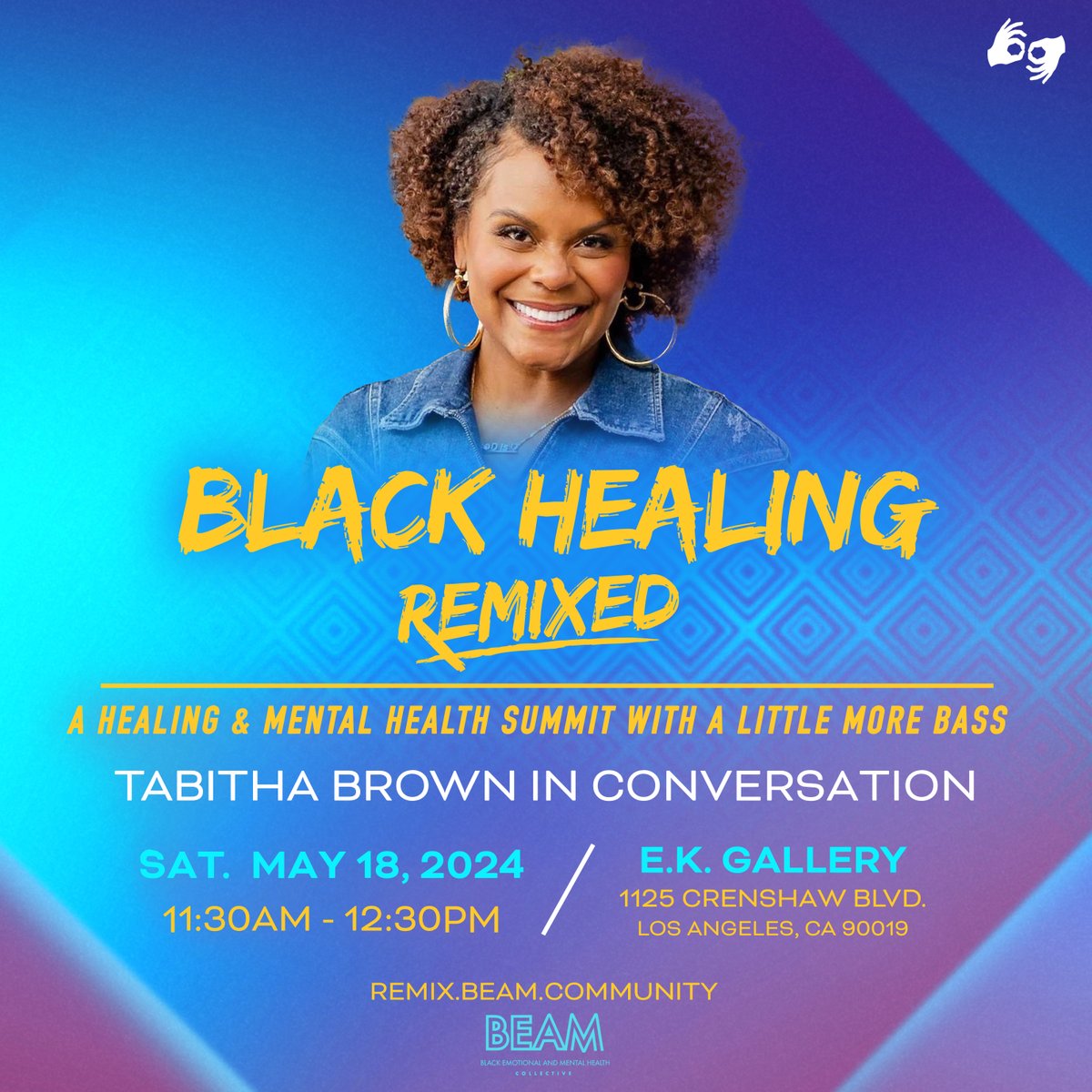 We are extremely excited to announce our first guest speaker… America’s favorite auntie…TABITHA BROWN, Y’ALL!! Tabitha is an esteemed actress, social media personality and all round entrepreneur who uses humor, positivity and relatability to connect with the world 💜