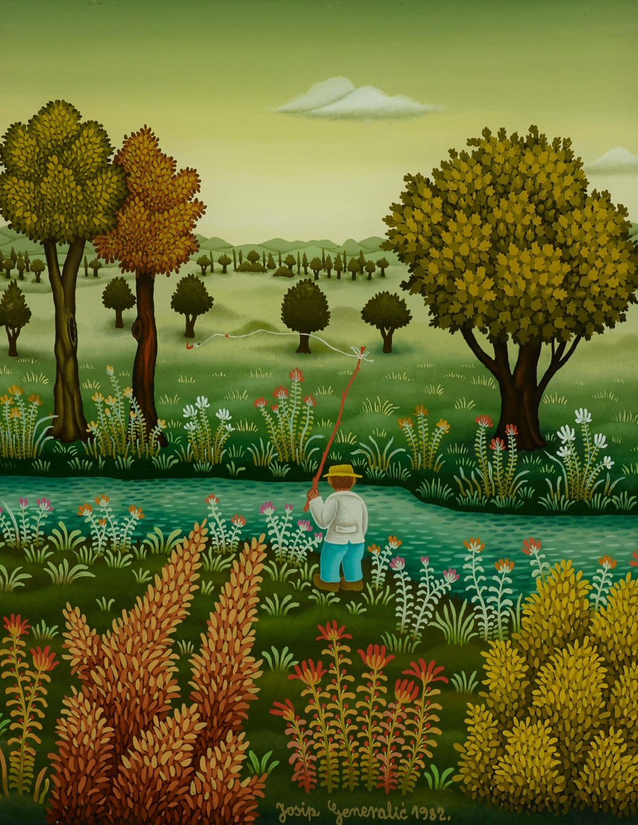 Beautiful naive paintings