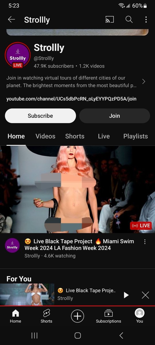 OneTheory89's tweet photo. #nsfwtwt 
I was browsing YouTube recommended and this lovely thumbnail showed up

And No the blur isn't over her in the thumbnail,  I put that there, her cat and cups of milk are freely  shown on YouTube 

for over 5,000 live viewers 
@GundamIsHere  @MoistCr1TiKaL https://t.co/YDSMi2iAZx