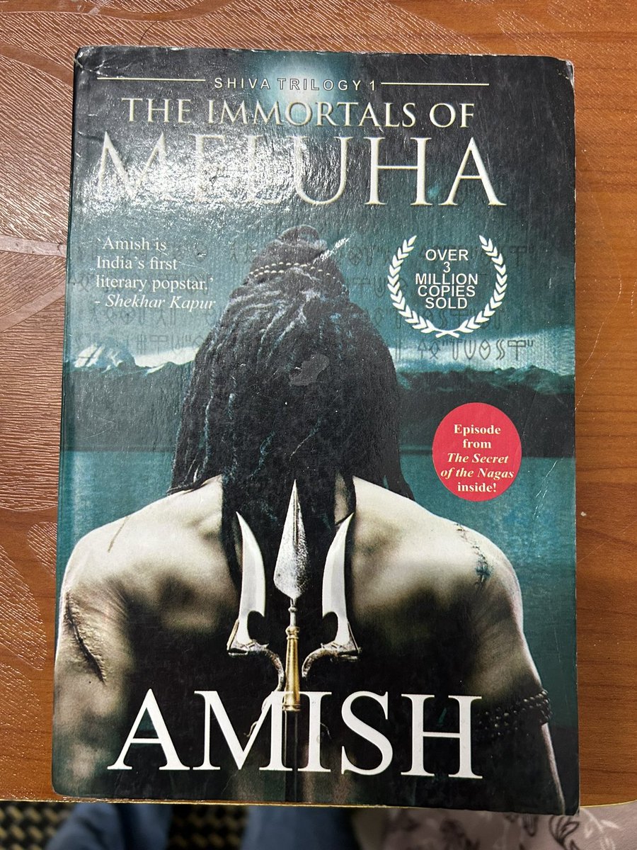 itsrajputamit's tweet photo. Week 16 done.
Book covered : The Immortals of Meluha
Author : Amish Tripathi
Book 16/48
#1book1week https://t.co/AUyJGQ2M9Y