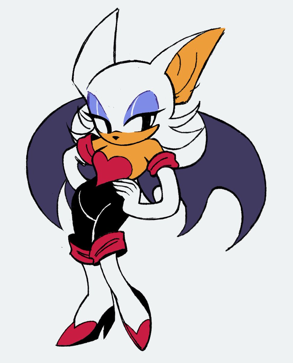 realized i've never posted this rouge i drew a few months ago, this was when i finally figured out how i wanted to draw her.