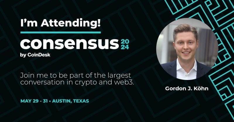 Thrilled to build at #Consensus2024 in Austin, Texas! I'll be joining the three-day, multi-chain in-real-life hackathon at Consensus to build the future of Web3! #blockchain #web3