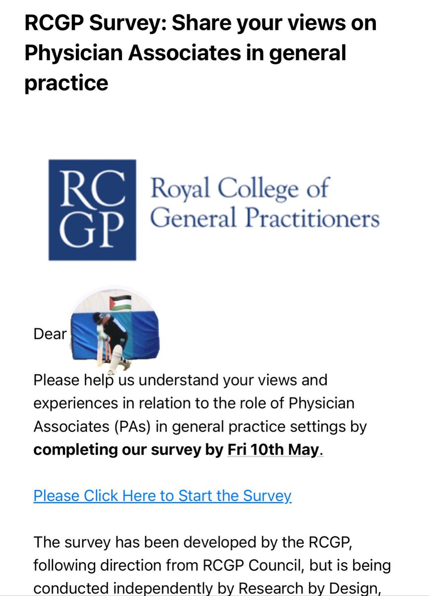 I have completed the @rcgp survey ✅. I did not hold back with my responses & neither should you. I urge EVERY SINGLE member to please complete theirs ASAP. The responsibility to safeguard general practice falls on our shoulders. And please SAVE 💾 your responses as I have…