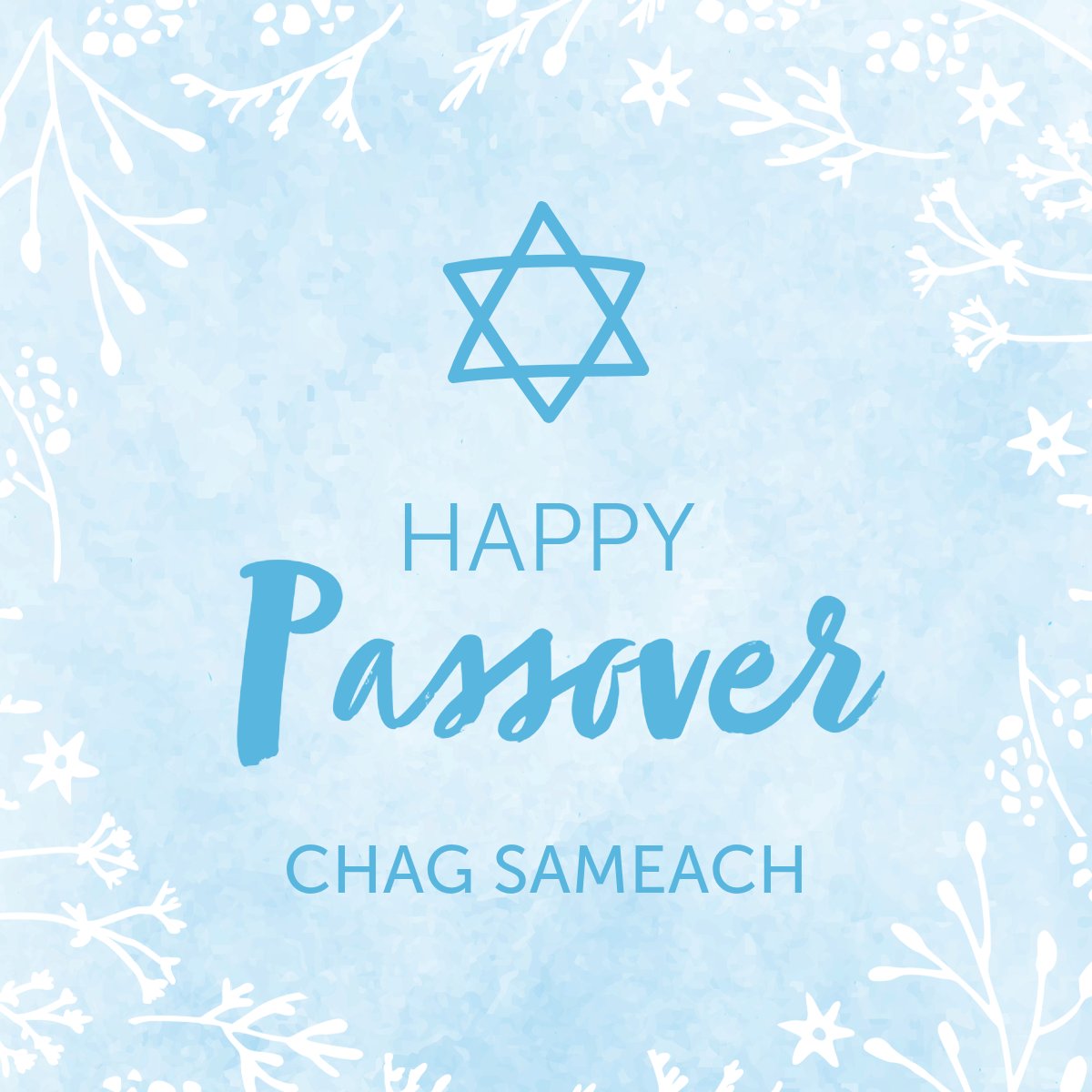 Chag Sameach! The Sidney Kimmel Cancer Center wishes a happy and peaceful Passover to all those celebrating.