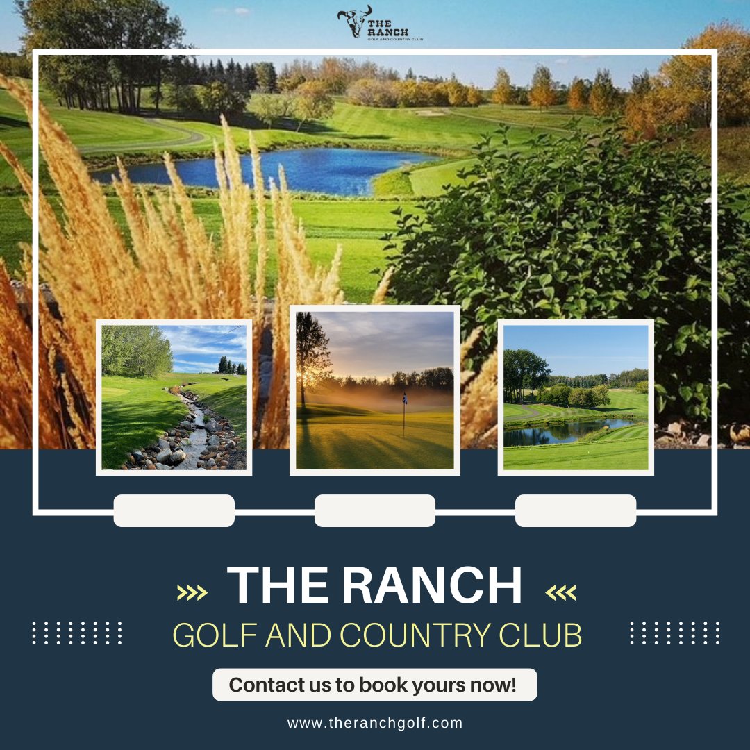 #FORE the love of Golf! ⛳
Hey! Are you looking for the perfect place to host your company or charity golf tournament this season?
Our tournament schedule is filling up daily.
Contact us to book yours now.
#yeggolf #Golf #ExploreEdmonton #RanchGolfYeg