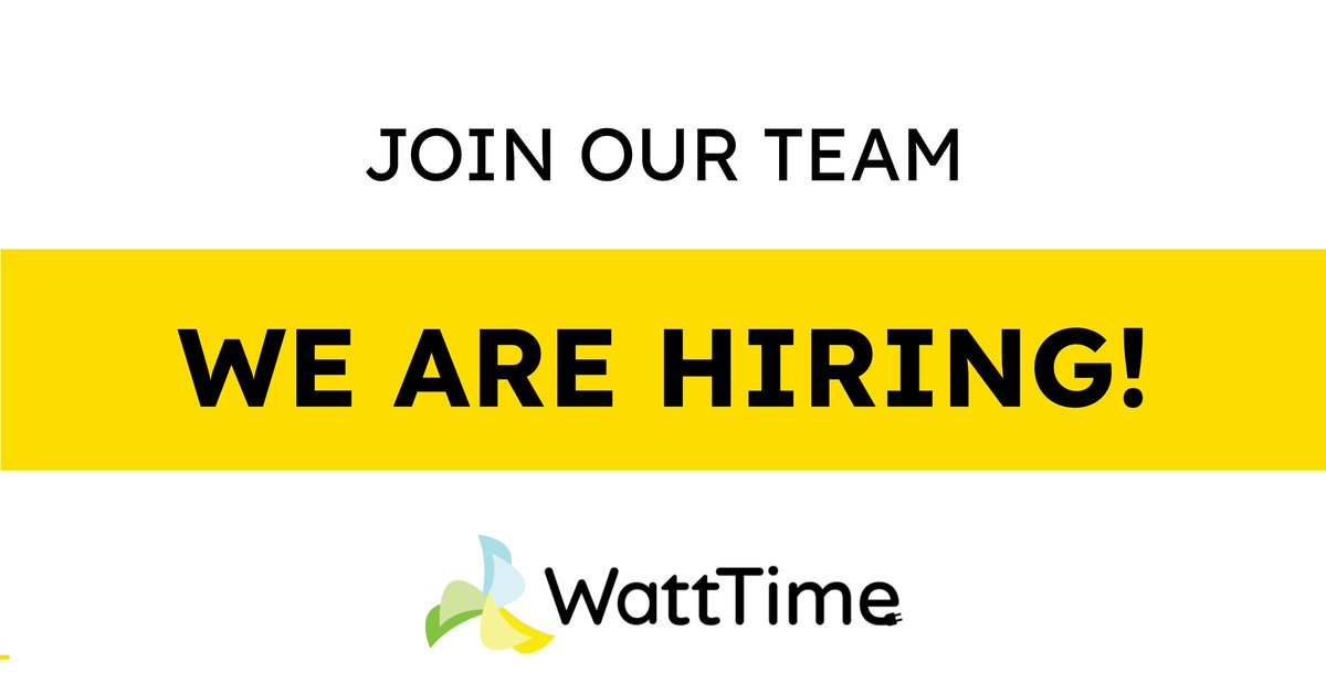 Are you interested in joining the tech movement to rapidly drive emissions reductions at scale? We’re hiring a Partner Success Analyst to join our team: watttime.org/about-us/caree…