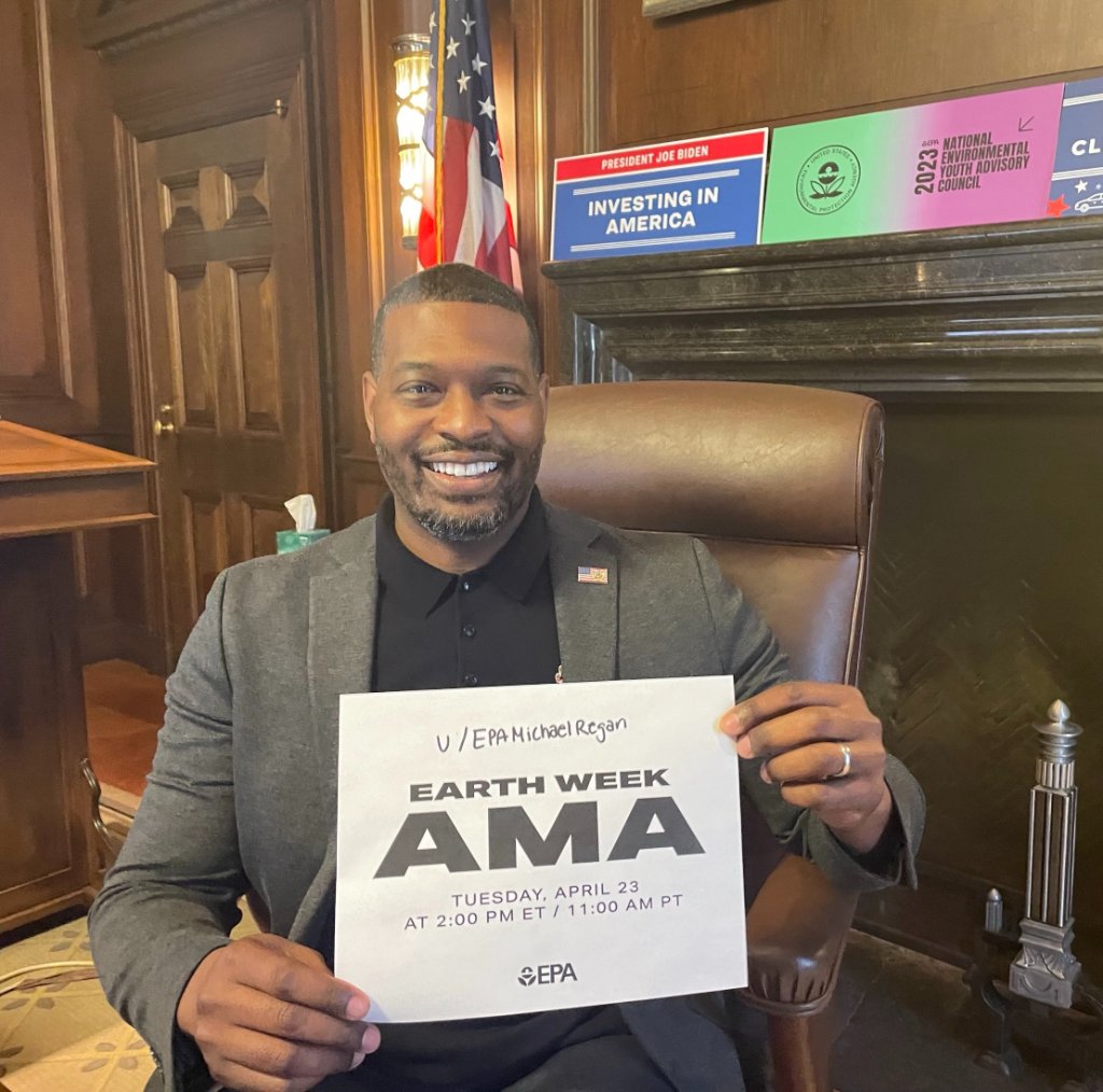 I’m headed over to @Reddit tomorrow for my very first AMA. Come with your questions about the work @EPA has been doing – or even some suggestions for my first pitch at the @Nationals game!