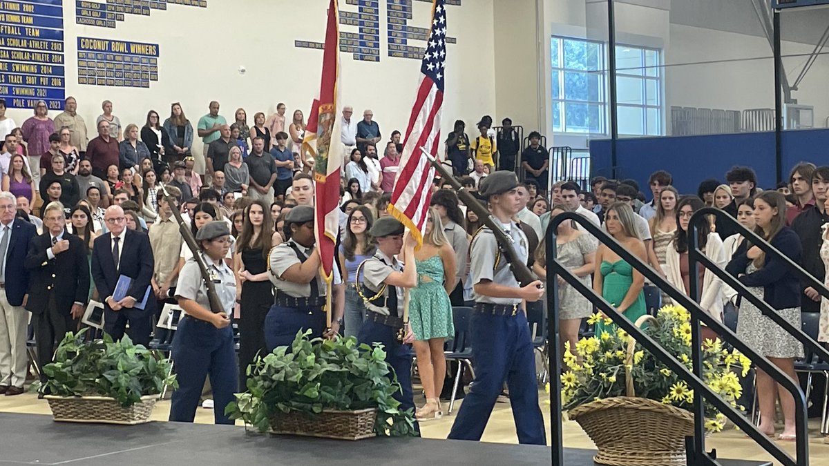 jrotcNaplesHS's tweet photo. Monday is a fun day for our Color Guard as they help kick off the @NaplesHS underclassmen awards ceremony tonight!  @collierschools https://t.co/iHYWRb8g5q