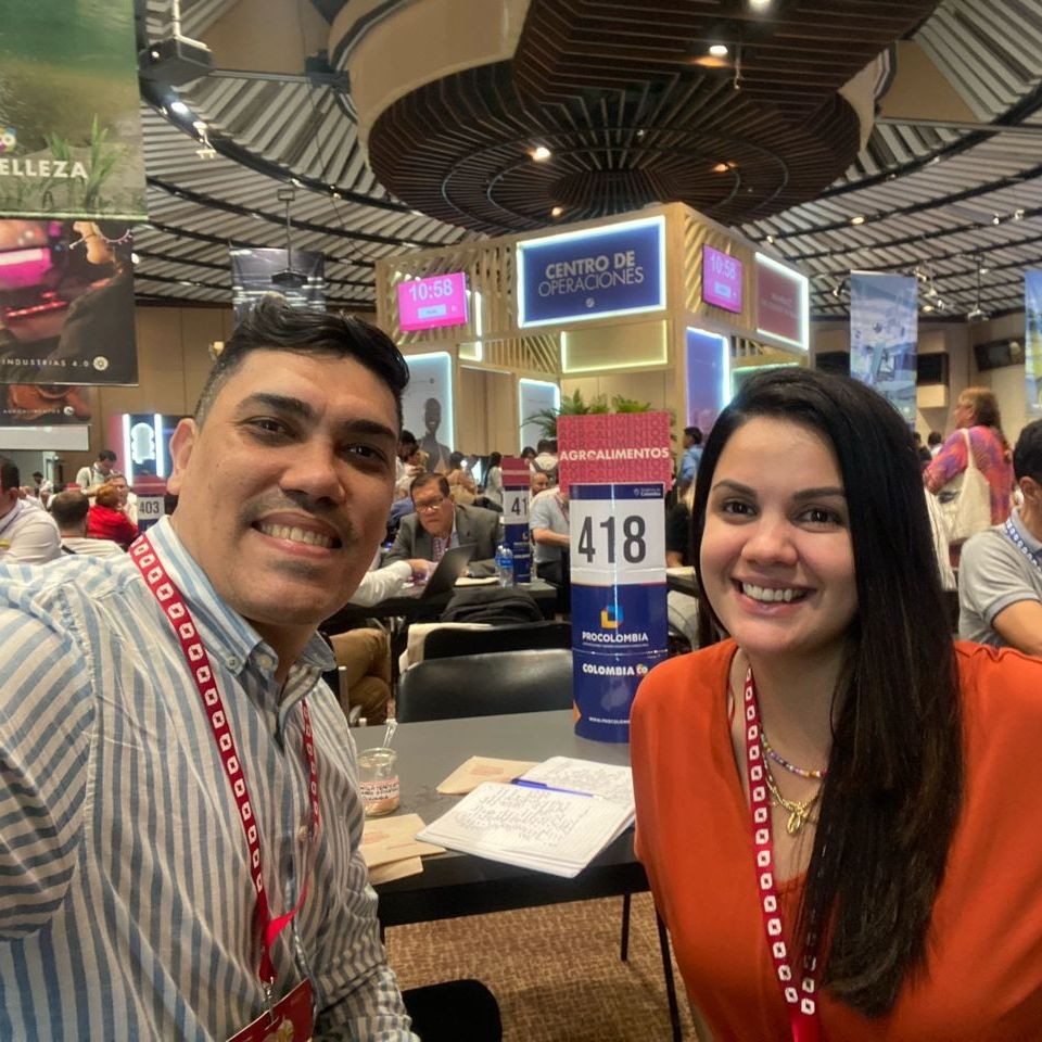 Arrancamos en la #Macrorueda100 de #ProColombia en Cartagena. Nuestro equipo de Venezuela representa a #ICLFreight con orgullo. 

¡Adelante equipo! 🚀

#iclfreight #differentlogistic #Procolombia #Colombia #Venezuela #ComercioExterior