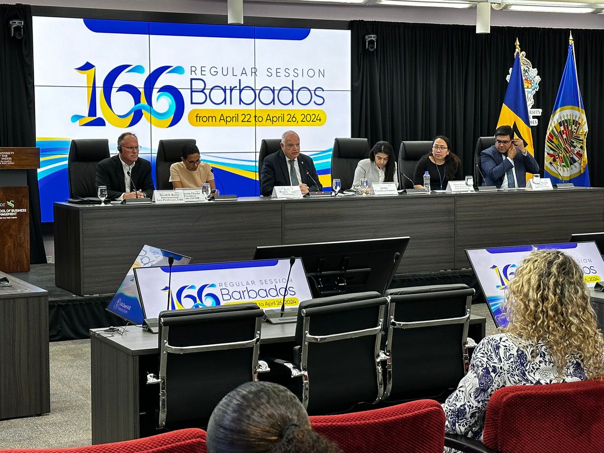 👨‍⚖️ Remarks by Judge Ricardo C. Pérez Manrique during the International Seminar in Barbados: 'The Court is in the Caribbean today and will be in Brazil in a month, these are the voices that must be heard, the voices of those who are most vulnerable to climate change'. (🧵👇)