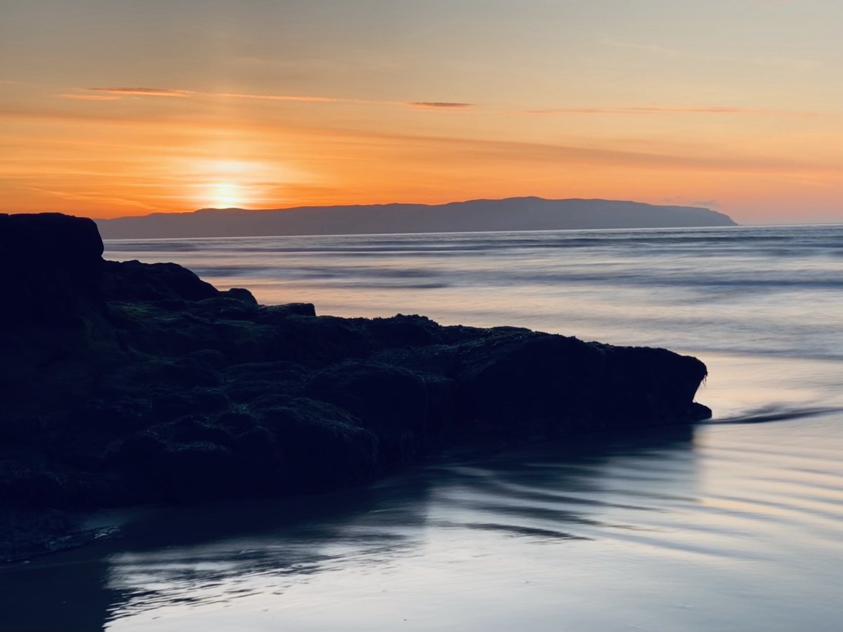 It’s not like this every evening #Sunday #sunset behind #Donegal #NorthCoast