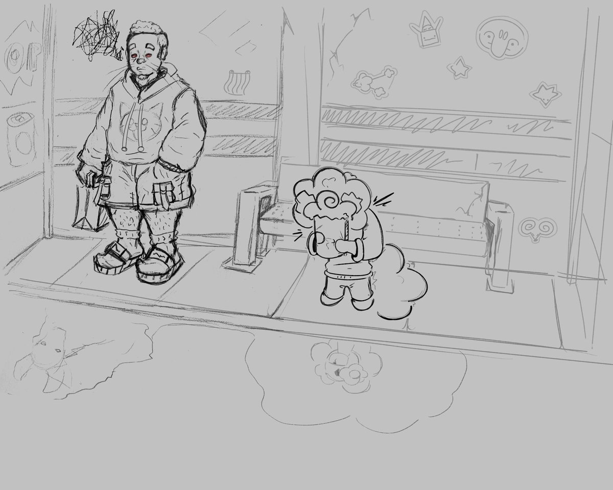 Collab with <a href="/artoonsy/">Artoonsy</a> 

Them on the left! me on the right! ❤️

#Collab #oc #ocart #characterart #characterdesign #character #oc #ocs #digitalart #ArtistOnTwitter