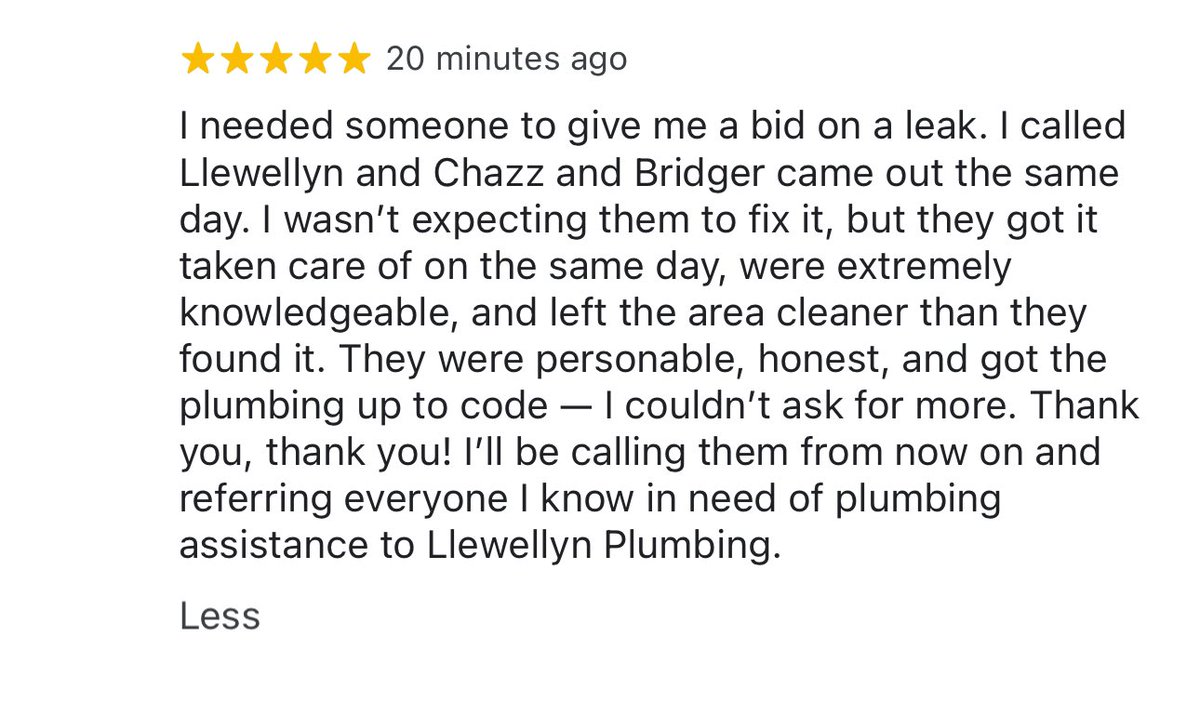 5 star Google reviews never get old!