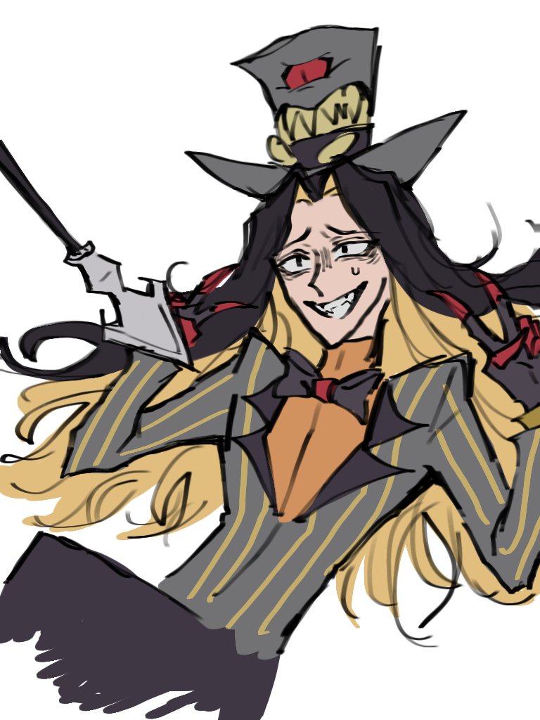 I'll get beheaded in public for drawing hazbin but aight i love sir pentious