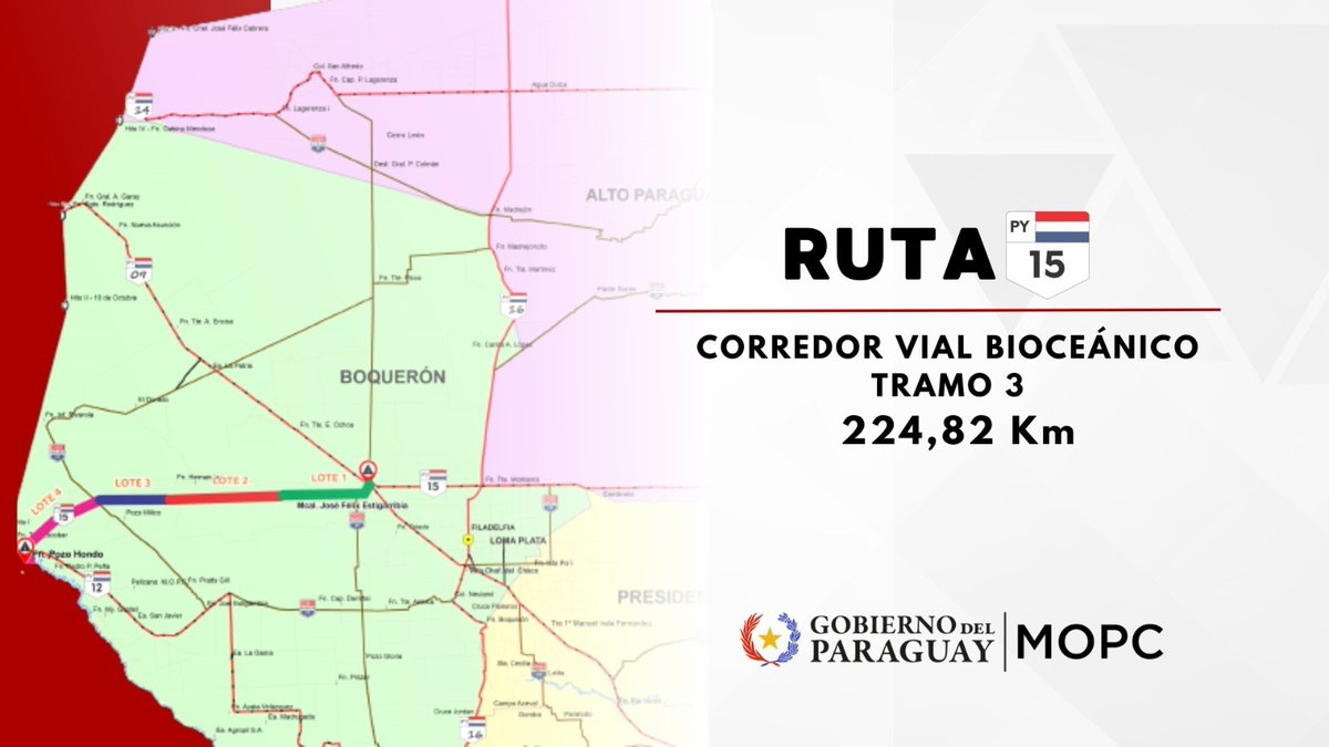 ✅ ¡El Chaco paraguayo será el escenario del V Foro del Corredor Bioceánico! Del 19 al 21 de junio, Boquerón y Alto Paraguay serán sede de este encuentro que reunirá a más de 600 visitantes de Paraguay, Brasil, Argentina y Chile. 👉 bit.ly/3UdzB2X