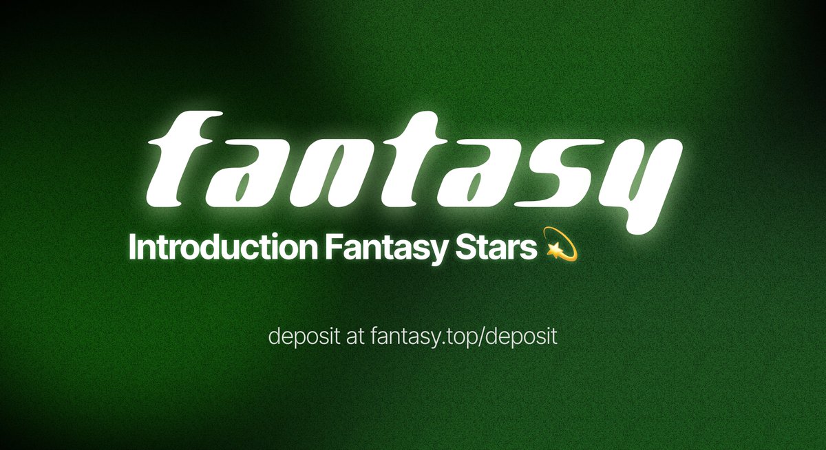 Mainnet Phase 2: Unveiling Fantasy Stars 💫 We're grateful to the 12,000+ users who've deposited over $4.2 million into their Fantasy wallets. To celebrate your commitment, we are introducing Fantasy Stars. 💫 Before the Main App Launch, deposit to earn 10 stars daily per ETH