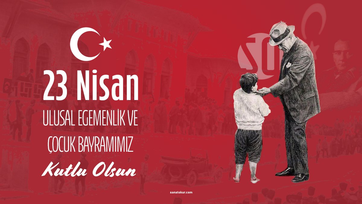 23 Nisan Ulusal Egemenlik ve Çocuk Bayramımız kutlu olsun❤️