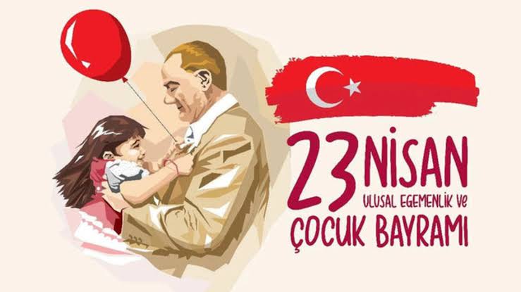23 Nisan Ulusal Egemenlik ve Çocuk Bayramı kutlu olsun 🎊