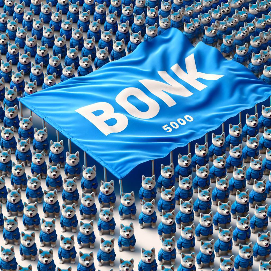 🚀 5,000 BONKERS HOLDING 🚀 
#BONK #BASE #ETH #COINBASE