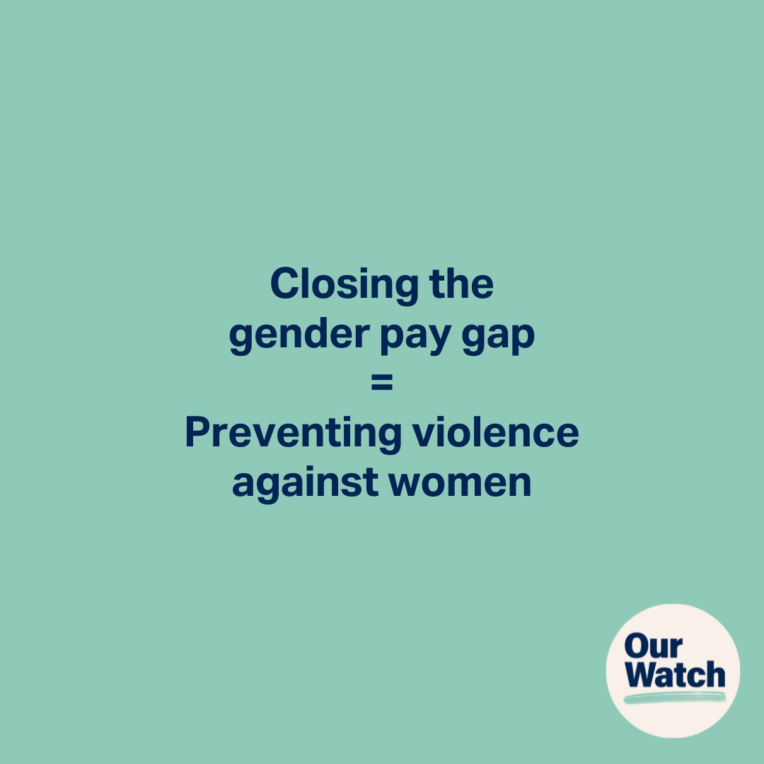 What does the gender pay gap have to do with violence against women? When we empower women to be financially independent, we promote their autonomy and security. It's one way of taking action to prevent violence against women.