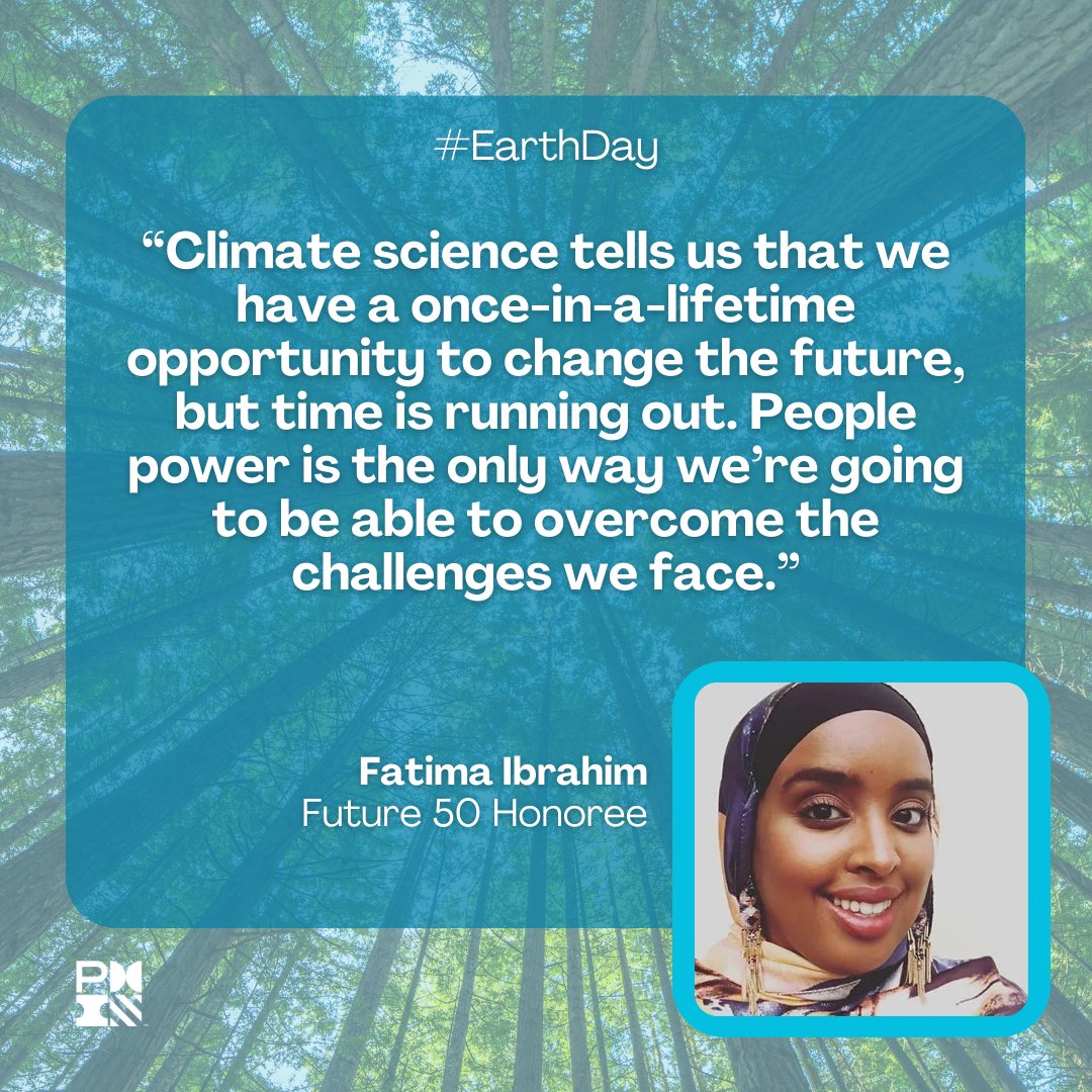 Creating a brighter future for everyone is an enormous goal, but these #PMIFuture50 honorees aren't letting that stop them. Here's to the project professionals making a world of difference, one project at a time. #EarthDay