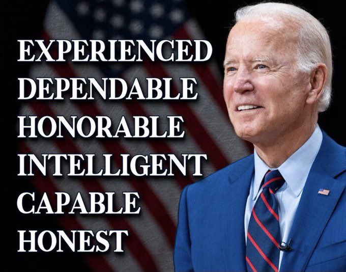 #VoteBlue #VoteBidenHarris #wtpBLUE WE THE PEOPLE wtp2318   President Joe Biden is the man America needs to make sure that we remain a democracy. He has the experience and knows how to work in a bipartisan manner to get things done that not only strengthen our democracy but help…