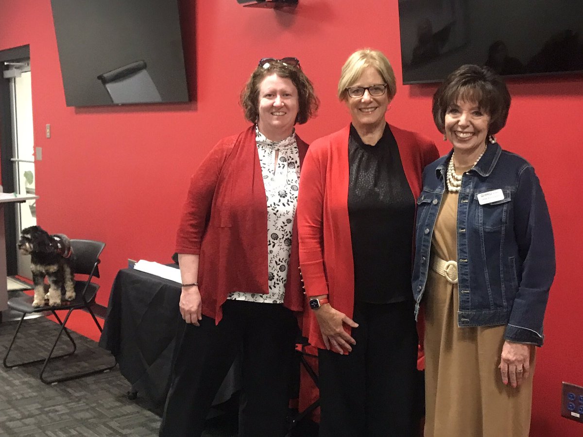 We loved celebrating our @WKUCEBS Topper Teachers who are graduating next week. The WKU Glasgow grads received their Big Red Teacher Bags. These new @WKUAlumni will be ready to rock in their own classrooms soon.