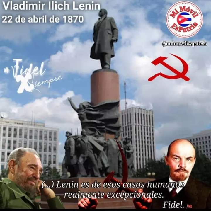 Recordando a Lenin...
#LeninVive