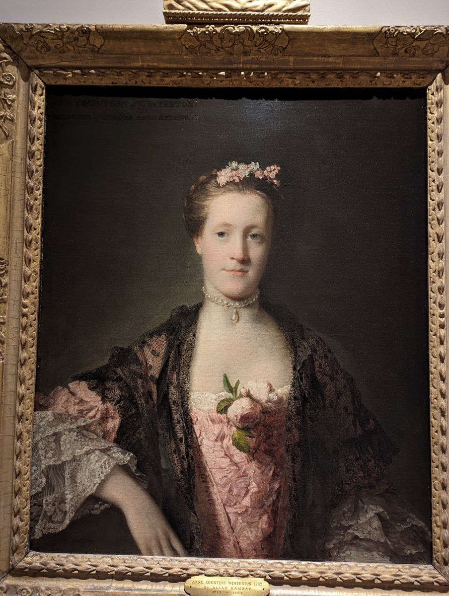 I found The Countess Winterton.  She disapproved of my act, my face and my ability to disgust her with my presence.   Yes it's a painting.  But I could feel the disapproval and disappointment.  She also has 14 children.  Could be that....