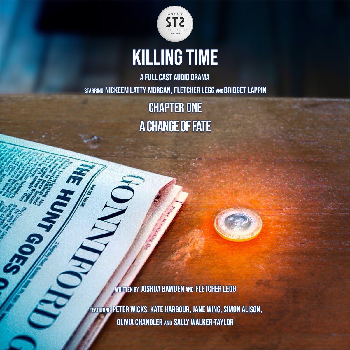 'Killing Time - Chapter One: A Change of Fate' is out now wherever you get your podcasts...

'After receiving a cursed coin from 2042, Sean Ashby's life is quickly thrown into turmoil.'

Listen here: podcasters.spotify.com/pod/show/short…

#KillingTime #AudioDrama #VoiceActor #Radio  #Spotify