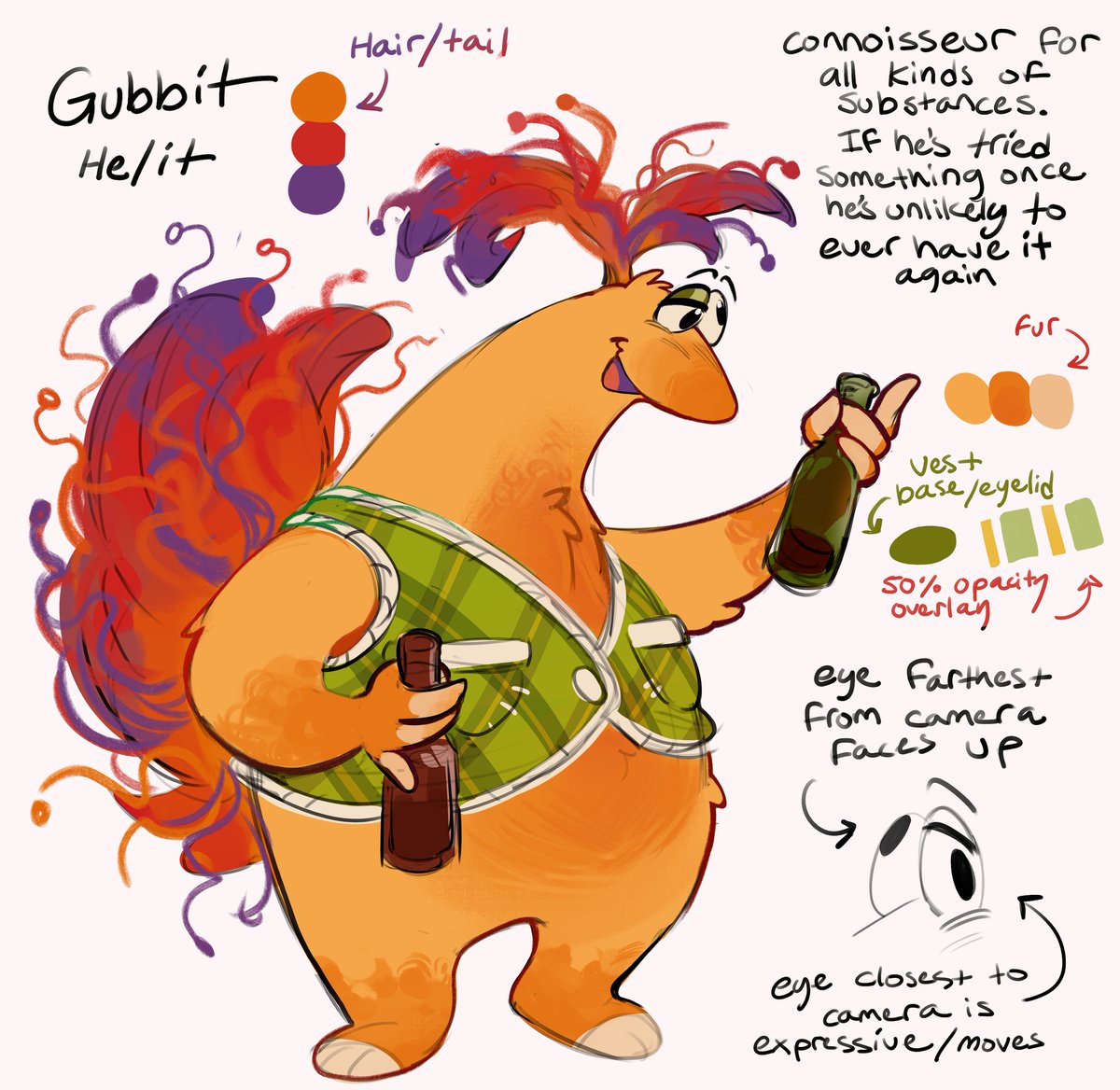 pel_vis_bone's tweet image. Gubbit wants to try fishtank gravel
#puppetoc #CLIPSTUDIO