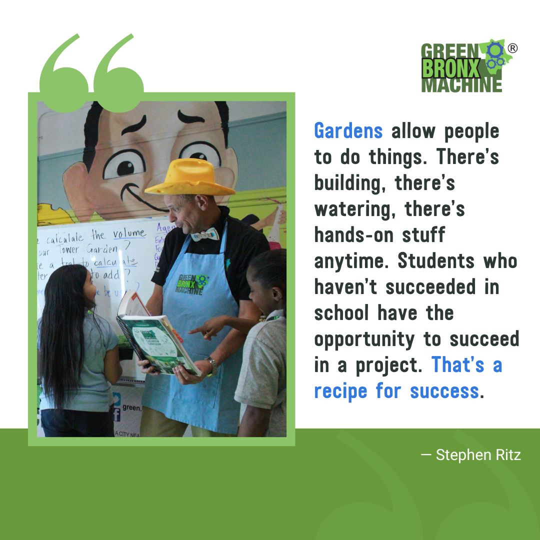 🥦🥕Discover the impact of @StephenRitz's innovative indoor gardening curriculum through @greenBXmachine, which enables children to grow vegetables right in their classrooms with a @TowerGarden!