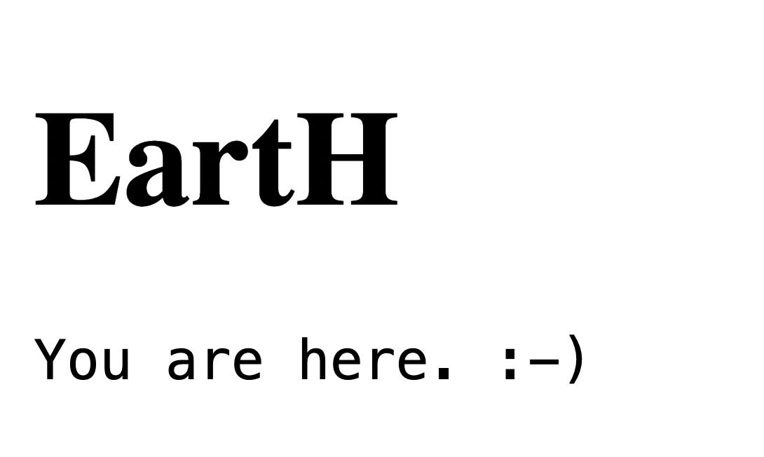 Here's how the Earth article looked in 2001 when Wikipedia was a month old, long before Wikipedians realized their fledgling online encyclopedia would someday be read (and edited!) by astronauts in space