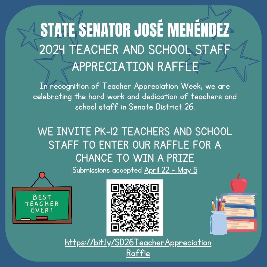 📣 Educators & Campus Staffs! Thank you for the important work you do every day to serve the children in our community! To recognize your extraordinary efforts, we are conducting a raffle of 100 gifts! As a member of the community, we value all you do to teach &🧵 #txed #txlege