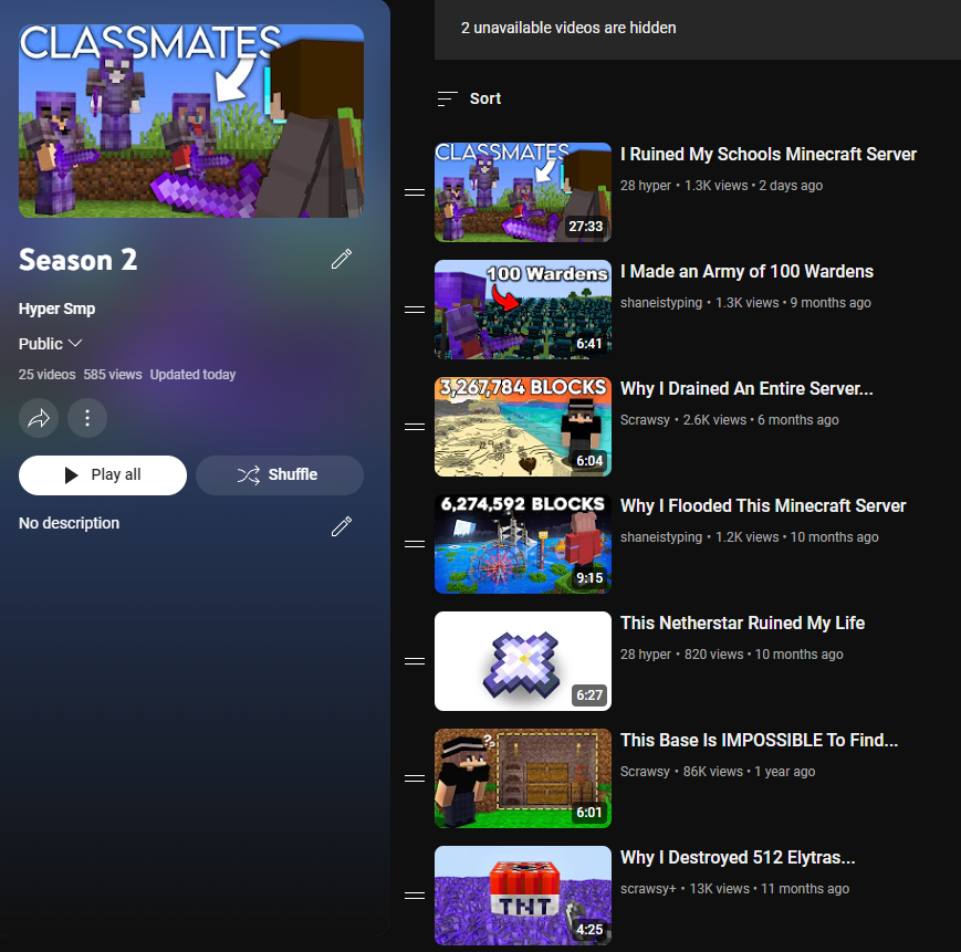 Hyper SMP tweet media