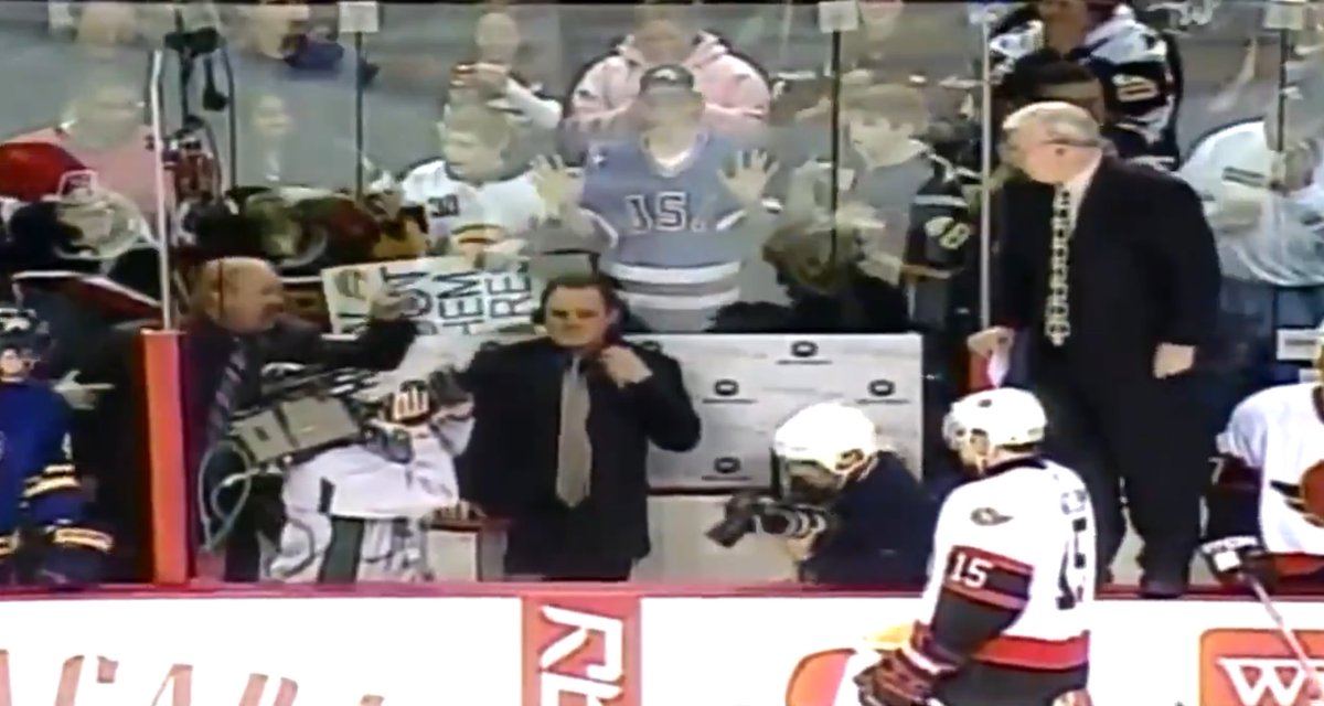 This is the memory that comes to mind when I think of Lindy Ruff. 

IYKYK.