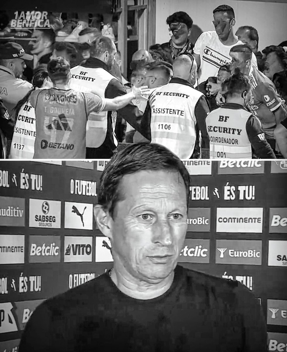 Roger Schmidt alimentar a guerra contra os próprios adeptos e a dividi-los, a afirmar para os mesmos que criticam ficarem em casa, Ninguém tem o lugar seguro no Benfica, ninguém é maior que o Benfica, O BENFICA É NOSSO, RUA ! 🦅❤️
