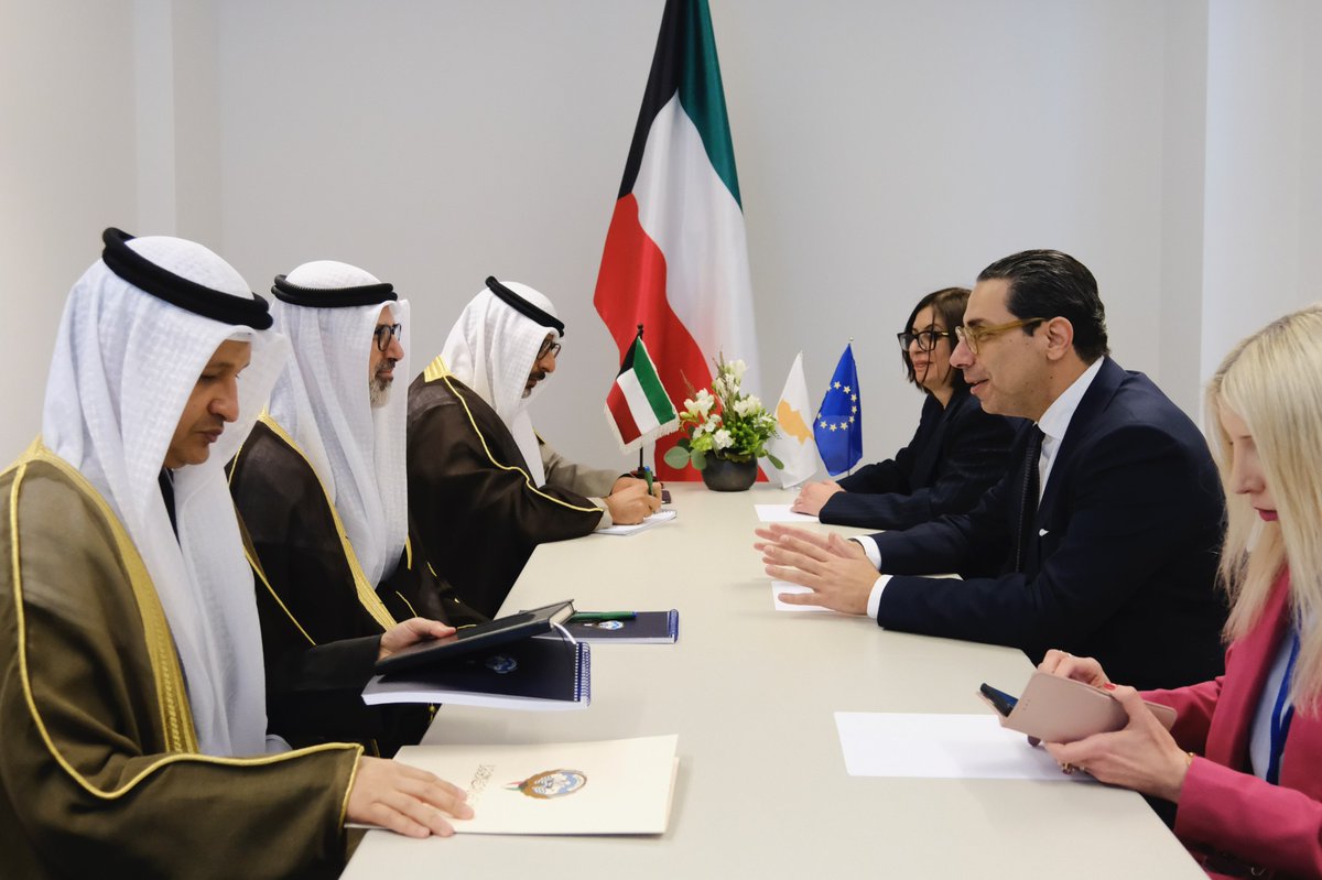 Kuwait Deputy FM meets Cyprus FM in Luxembourg ow.ly/XlIH30sBMBa #KUNA #KUWAIT