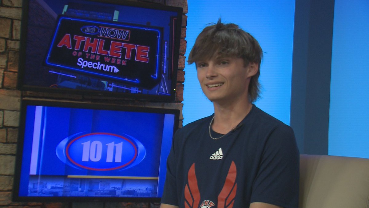 kevinsjuts's tweet image. Tonight on @1011_News: Meet Riley Boonstra, a Norris track-and-field star who broke the Kansas Relays record in the 3200M run.  

Nebraska signee, quadruplet, &amp;amp; really nice young man.

Tune in!